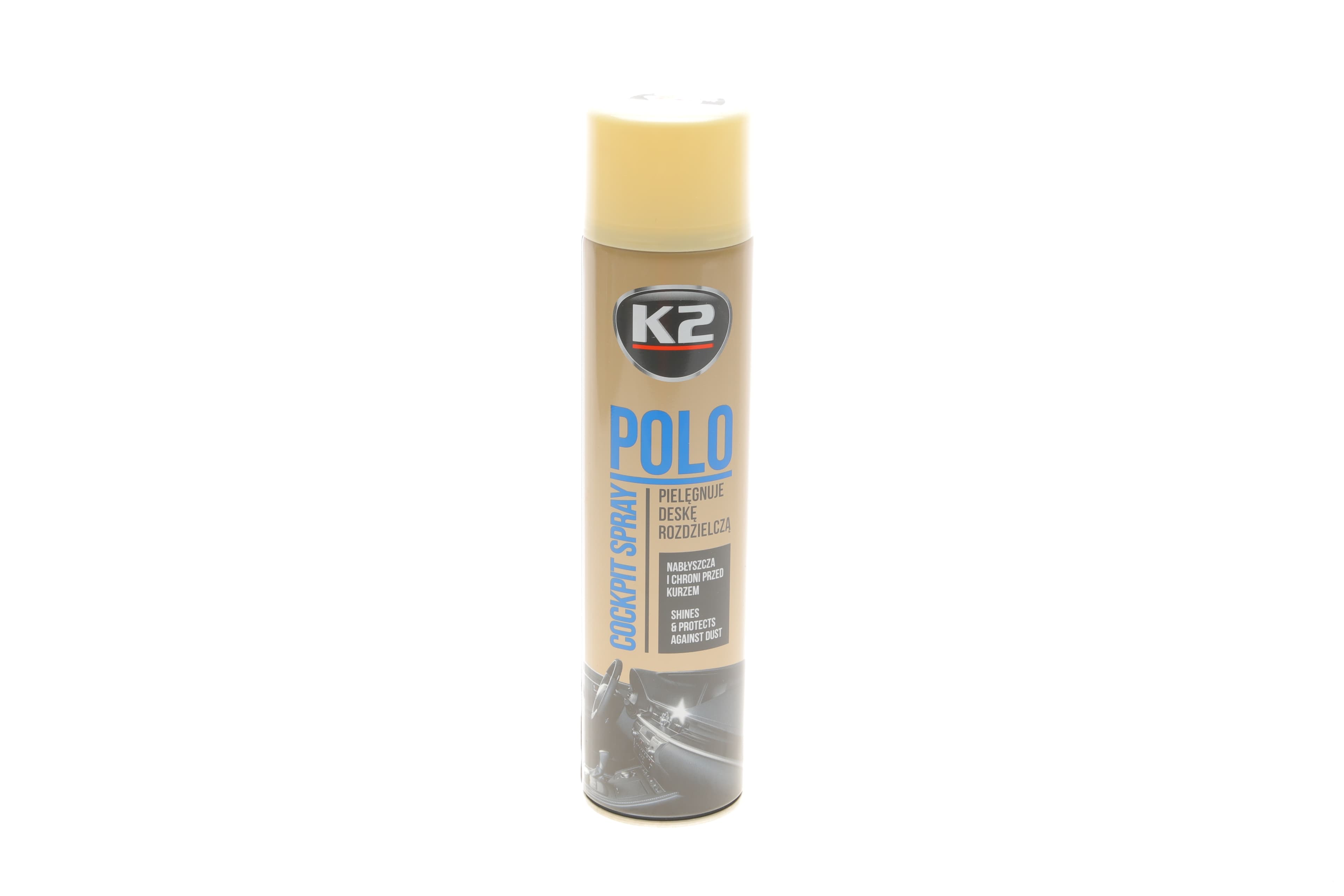 Поліроль для пластика Polo Cockpit Spray (Ваніль) (600ml)